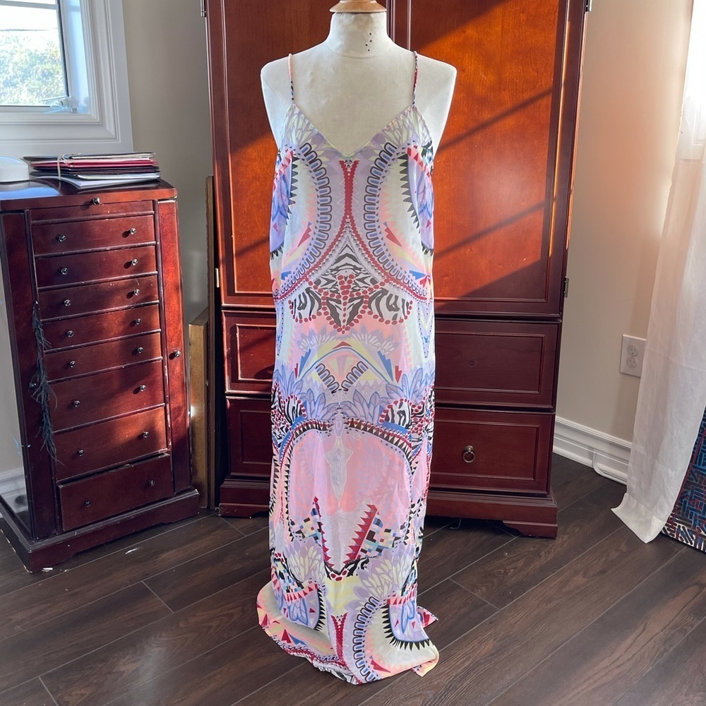 River island maxi printed dress